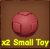 2x Small Toy